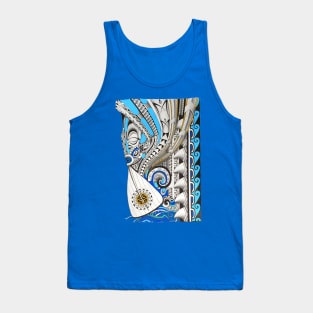 Vaa blue Tank Top